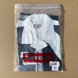 New Supreme Emilio Pucci Black White Shirt XLarge S/S SS21 Shirt RARE Grail